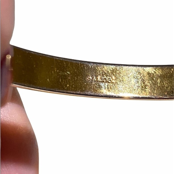 VINTAGE Monet gold plated bangle - Picture 3 of 13
